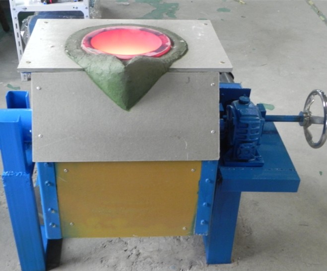 上海翻倒式中頻熔煉爐